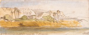 Garf Hosaynの近く 作： Edward Lear